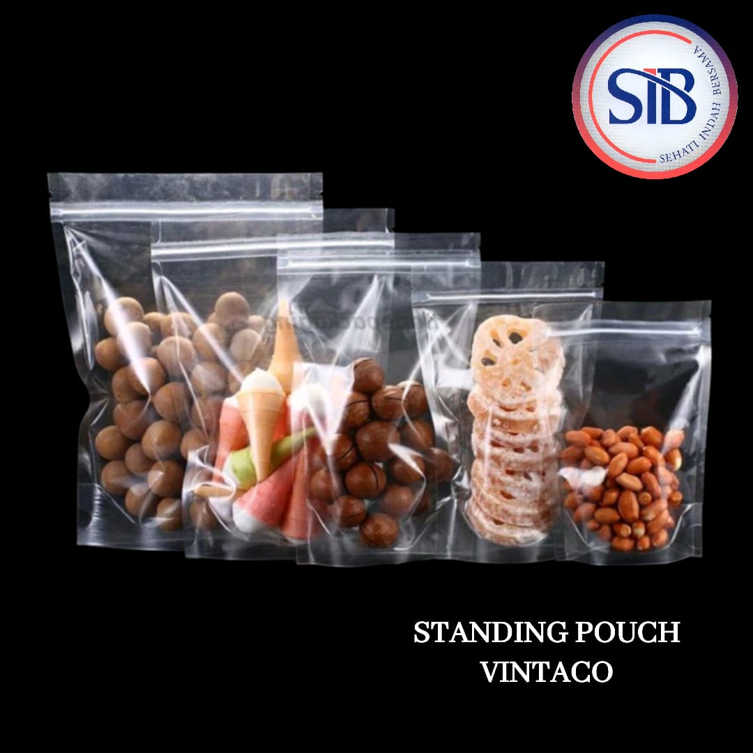 Standing Pouch Clear Import